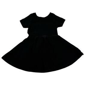 June & January Onyx Black Swing Dress